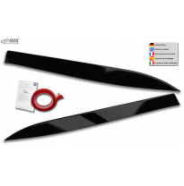 Pestañas de faros RDX para MERCEDES Clase A W 176 245G 2012+ negro brillante Light Brows Rdx Racedesign