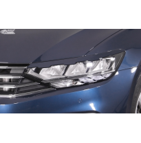 RDX Pestañas de faros para VW Passat 3G B8 (2019+) &quot;ja Conjunto para ambos lados. Fabricado en plástico PUR/ABS. Incluye homolog