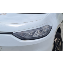 RDX Pestañas de faros para VW ID.3 ID3 E1 Light Brows Conjunto para ambos lados. Fabricado en plástico PUR/ABS. Incluye homologa