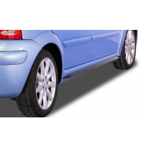 RDX Pareja de taloneras CITROEN C3 2002-2009 &quot;DIFUSORES DE TALONERA&quot; ABS