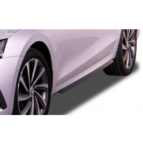 RDX Pareja de taloneras SKODA Octavia 4 / IV (NX) &quot;DIFUSORES DE TALONERA&quot; ABS