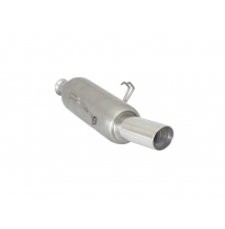 Escape Trasero Acero Inox Con Salida Redonda 90 Mm Sport Line
  Peugeot 106 1.6 Gti 16v (88kw) 1996 &gt;&gt; 2000 Ragazzon