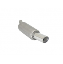 Escape Trasero Acero Inox Con Salida Redonda 90 Mm Sport Line
  Renault Twingo Mk2 2007&gt;&gt;2014 1.2 (43kw) - 1.2 16v (55kw) 06