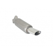 Escape Trasero Acero Inox Con Salida Ovalada 110x65 Mm Sport Line
  Renault Twingo Mk2 2007&gt;&gt;2014 1.2tce (74kw) - 1.2tce Gt