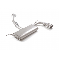 Silencioso trasero en acero inox con salida ovalada 135x90 mm 
 Línea con diámetro mejorado 60 mm </p>
 
 CON HOMOLOGACION Ford