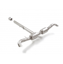 Silencioso trasero en acero inox
 Línea con diámetro mejorado 60 mm </p>
 
 CON HOMOLOGACION Alfa Romeo Tonale(965) 2022>> 1.5T