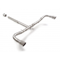 Tramos traseros grupo N dobles en acero inox con salidas redonda 90 mm Sport Line
 Línea con diámetro mejorado 60 mm </p>
 
 - A