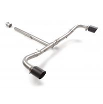 Tramos traseros grupo N dobles en acero inox con salidas redonda 90 mm Carbon Shot
 Línea con diámetro mejorado 60 mm </p>
 
 -