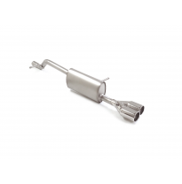 Silencioso trasero en acero inox con salidas redondas 2x80 mm asimetricas
 
 
 CON HOMOLOGACION Alfa Romeo Junior(966) 2024>> 1.