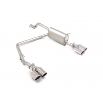Silencioso trasero doble en acero inox con salidas redondas 2x80 mm Sport Line asimetricas  </p>
 
 
 CON HOMOLOGACION Alfa Rome