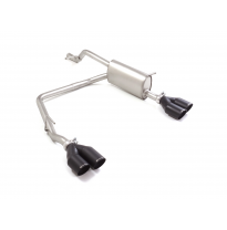 Silencioso trasero doble en acero inox con salidas redondas 2x80 mm Sport Line Black asimetricas</p>
 
 
 CON HOMOLOGACION Alfa