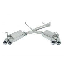 Escape Trasero Doble Acero Inox Salidas Redondas 2x70 Mm - Modificación Del Parachoques Original
  Alfa Romeo Gtv(916) / Spi