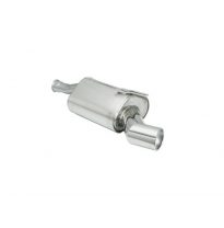 Escape Trasero Acero Inox Con Salida Redonda 102 Mm - Sale Por El Agujero Original
  Fiat Coupè (Typ175) 1994&gt;&gt;2001 2.0 20v