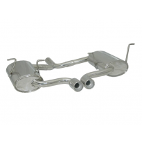 Escape Trasero Acero Inox Salidas Centrales Redondas 2x80 Mm
  Mini R53 Cooper S 2002&gt;&gt;2006 1.6 I (120kw / 125kw) 2002 &gt; 10/