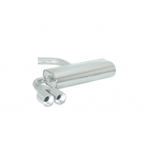 Escape Trasero Acero Inox Salidas Redondas 2x80 Mm
  Audi A3 (Typ 8p) 2003&gt;&gt;2013 A3 1.9tdi Dpf (77kw) - 2.0tdi Dpf (103kw) 0