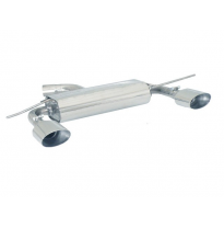 Escape Trasero Doble Acero Inox Salidas Ovaladas 135x90 Mm - Modificación Del Parachoques Original
  Audi A3 (Typ 8p) 2003&gt;&gt;