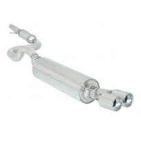 Tramo Intermedio Con Escape + Escape Trasero Salidas Redondas 2x80 Mm Acero Inox
  Seat Leon (1m) 1.8 Turbo 20v (132kw)