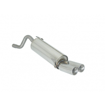 Silencioso Trasero Acero Inox Salidas Redondas 2x80 Mm
  Fiat Grande Punto + Punto Evo (Typ199) 2005&gt;&gt;2012 1.2 (48/51kw) - 1.4 (