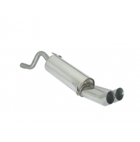 Escape Trasero Acero Inox Salidas Redondas Dtm 2x80 Mm
  Fiat Grande Punto + Punto Evo (Typ199) 2005&gt;&gt;2012 1.6 Multijet (88k