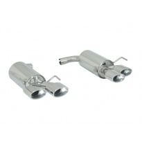 Escape Trasero Doble Acero Inox Con Dos Salidas Ovaladas 115x70 Mm Asimetricas
  Alfa Romeo Brera(939) 2006&gt;&gt;2011 2.0jtdm 12