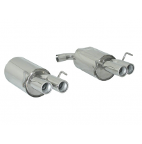 Silencioso Trasero Doble Acero Inox Salidas Redondas 2x76 Mm Asimetricas
  Alfa Romeo Spider(939) 2006&gt;&gt;2011 3.2jts V6 - 3.2jts