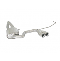 Escape Trasero Salidas Redondas Centrales 2x70 Mm - Modificación Del Parachoques Original
  Fiat 500 (Typ312) 2007&gt;&gt; 1.4 16v