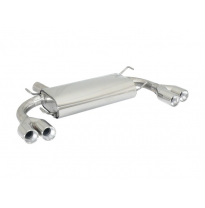 Escape Trasero Doble Acero Inox Salidas Redondas 2x90 Mm Asimetricas - Línea Con Diámetro Mejorado 70 Mm
  Subaru Impreza 20