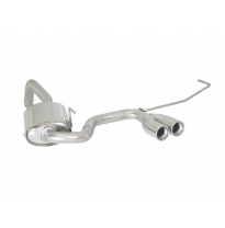 Escape Trasero Salidas Redondas Centrales 2x70 Mm - Modificación Del Parachoques Original
  Fiat 500 (Typ312) 2007&gt;&gt; 1.2 (51