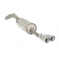 Escape Trasero Acero Inox Salidas Redondas 2x70 Mm Sport Line - Modificación Del Parachoques Original
  Seat Ibiza Mk4 (6j)