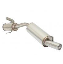 Silencioso Trasero Acero Inox Con Salida Redonda 80 Mm - Fabricado a Pedido
  Fiat Uno 1° Serie 1301cc Turbo Ie 1985&gt;&gt;8/1989 Rag