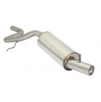 Escape Trasero Grupo N Acero Inox Con Salida Redonda 80 Mm - Fabricado a Pedido
  Fiat Uno 1° Serie 1301cc Turbo Ie Kat. 198