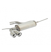 Escape Trasero Acero Inox Salidas Redondas 2x80 Mm Sport Line Asimetricas
  Skoda Yeti 1.4tsi (90kw) 2011&gt;&gt; Ragazzon