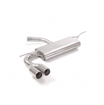 Escape Trasero Acero Inox Salidas Redondas 2x80 Mm Asimetricas
 Solo Para Versión Sin Scr / Adblue
 Seat Leon Mk3 (5f) 1.4ts