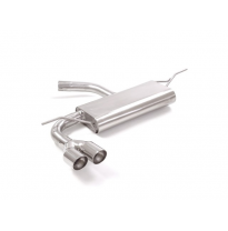 Escape Trasero Acero Inox Salidas Redondas 2x70 Mm Sport Line Asimetricas
 Solo Para Versión Sin Scr / Adblue
 Seat Leon Mk3