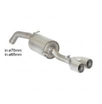 Escape Trasero Acero Inox Salidas Redondas 2x90 Mm
  Peugeot Rcz 1.6 Turbo (147kw) 2010&gt;&gt;2015 Ragazzon