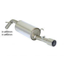 Escape Trasero Acero Inox Con Salida Redonda 90 Mm
  Peugeot 208 1.6vti (88kw) 2012&gt;&gt; Ragazzon