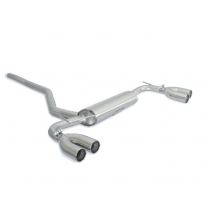 Escape Trasero Doble Acero Inox Salidas Redondas 2x70 Mm Asimetricas 
 Paragolpes Paquete &quot;Cross , Cross Plus&quot;.  
 Fiat 500x