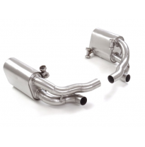 Escape Trasero Doble Acero Inox Sin Terminales
  Porsche 911(997) 2004>>2012 3.6i Carrera (254kw) 2009>>2012 Ragazzon