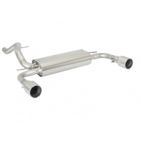 Escape Trasero Doble Acero Inox Salidas Redondas 102 Mm 
  Ford Focus Mk3 (Typ Dyb) 2010&gt;&gt;2018 1.6ti-Vct (88kw) 2011&gt;&gt;2013 R