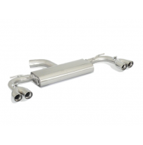 Silencioso Trasero Doble Acero Inox Salidas Redondas 2x70 Mm Sport Line Asimetricas 
 Línea Con Diámetro Mejorado 76 Mm
 Seat Le