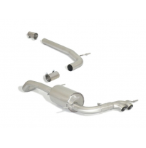 Ramo Intermedio Grupo N Acero Inox + Escape Trasero Acero Inox Con Salida Redonda Central 2 / 60 Mm
 Línea Con Diámetro Mejo