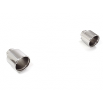 Cola Redonda 2 / 129 Mm Acero Inox
 Para Ser Instalado Como Un Kit Con
 50.0748.40 / 50.0772.40 / 50.0793.40
 Alfa Romeo Stelvio