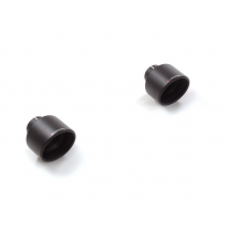 Cola Redonda 2 / 129 Mm Oblicuo Black Acero Inox
 Para Ser Instalado Como Un Kit Con
 50.0748.40 / 50.0772.40 / 50.0793.40
 Alfa