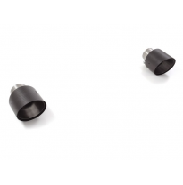Cola Redonda 2 / 118 Mm Carbon Shot Acero Inox 
 Para Ser Instalado Como Un Kit Con
 50.0748.40 / 50.0772.40 / 50.0793.40
 Alfa