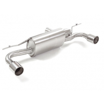 Silencioso Trasero Doble Acero Inox Salidas Redondas 90 Mm 
  Bmw Serie1 F20/F21 F21 118i (100kw - B38) 07/2015&gt;&gt; Ragazzon