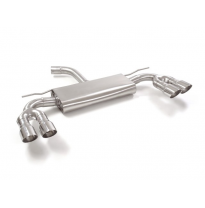 Escape Trasero Doble Acero Inox Salidas Redondas 2x90 Mm Sport Line asimetricas
  Audi A3 (Typ 8v/8va) 2012&gt;&gt;2020 Sportback