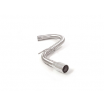 Tramos Traseros Grupo N Acero Inox Con Salida Redonda 90 Mm
  Audi A3 (Typ 8v/8va) 2012&gt;&gt;2020 Sportback 30tfsi (85kw) 08/2018&gt;&gt;2