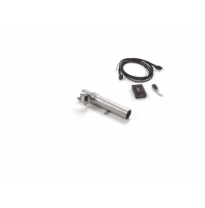 Tubo de salida Gr.N con válvula
 con válvula eléctrica integrada. El control de la válvula se realiza a través del kit Ragazzon