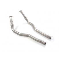 Tramos delanteros en acero inox   
 Línea con diámetro mejorado 70 mm
 
 Grupo N - SIN HOMOLOGACION Audi RS4 (typ F4 - B9) 2017>