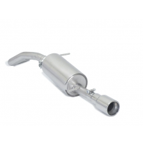 Escape Trasero Acero Inox Con Salida Redonda 90 Mm - Modificación Del Parachoques Original
  Skoda Fabia (5j) 2007&gt;&gt;2014 1.2